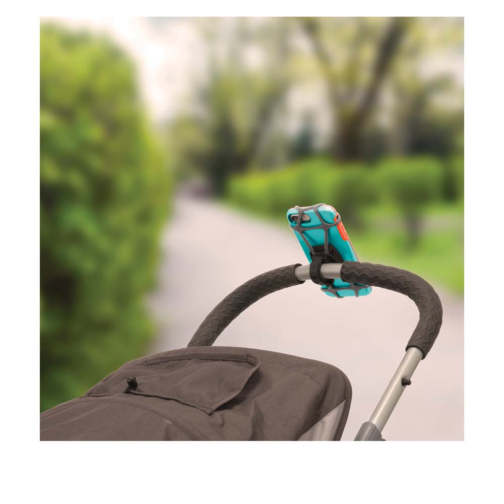 NITE IZE Wraptor - Rotierbare Stangenhalterung für Smartphones Kinderwagen