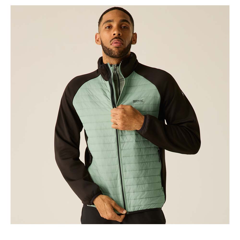 REGATTA Clumber Hybrid Jacket Men – Hybridjacke isolierend, leicht