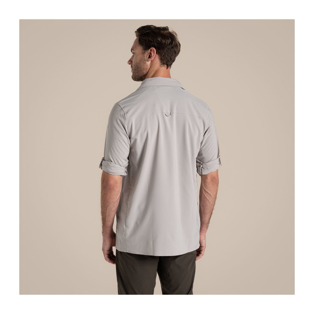 CRAGHOPPERS NosiLife Pro Long Sleeved Shirt V Men - Langarmhemd geruchshemmend, insektenabwehrend