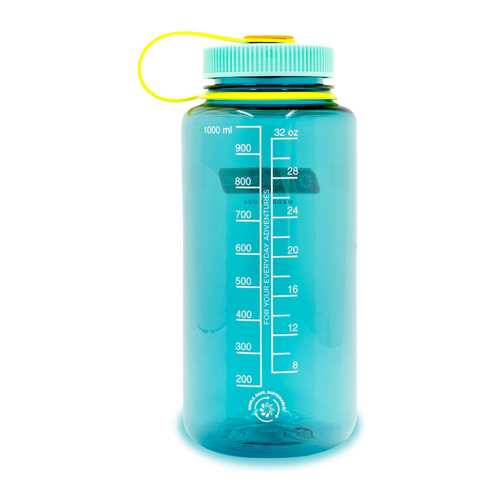 NALGENE Trinkflasche WH Sustain - Weithals-Trinkflasche absolut dicht und robust