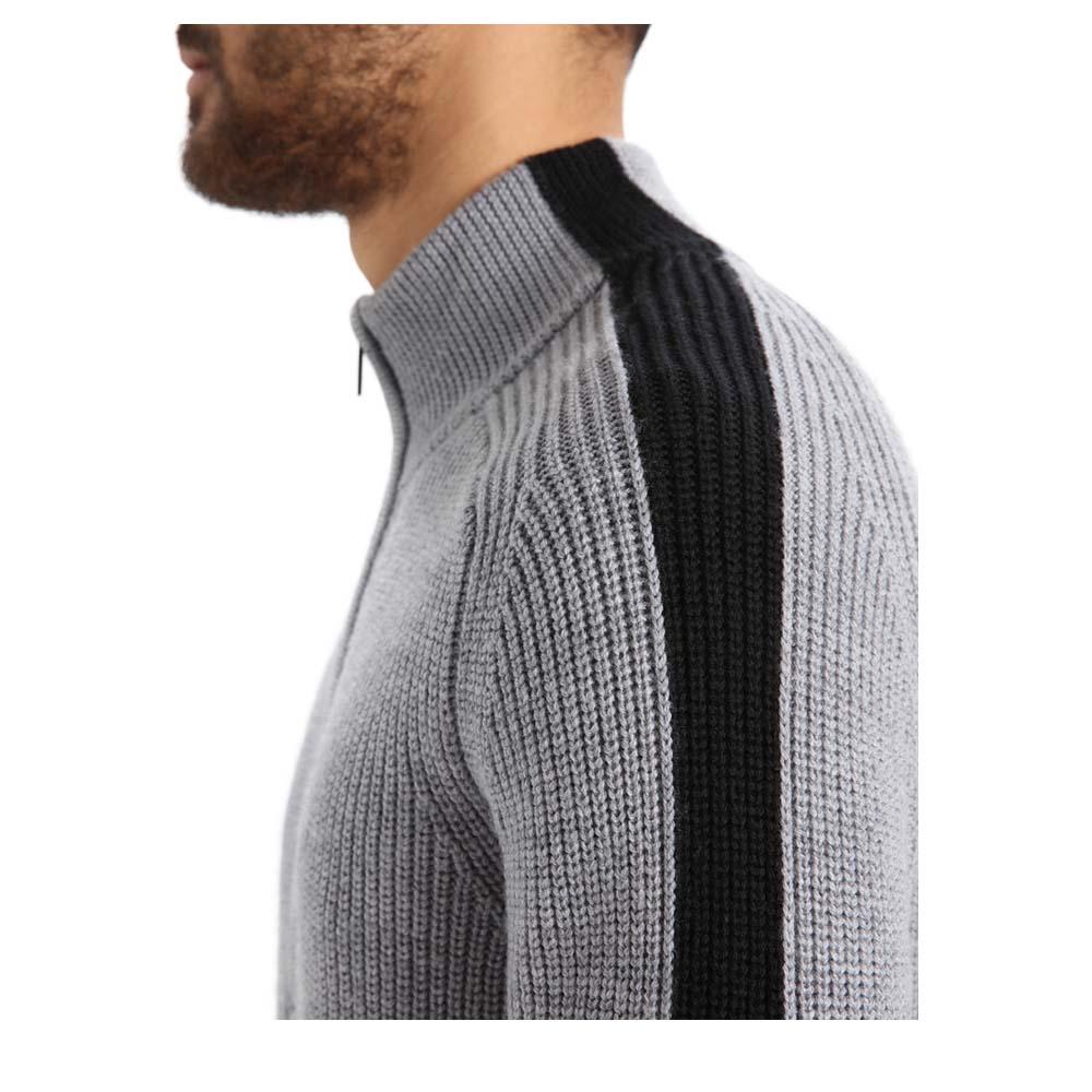 ICEBREAKER – Lodge LS Half Zip Sweater Men – Pullover