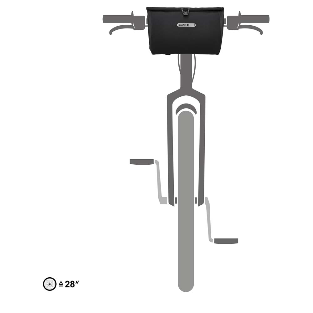 ORTLIEB Velo-Sling Flex - Lenker- und Schultertasche wasserdicht, vielseitig