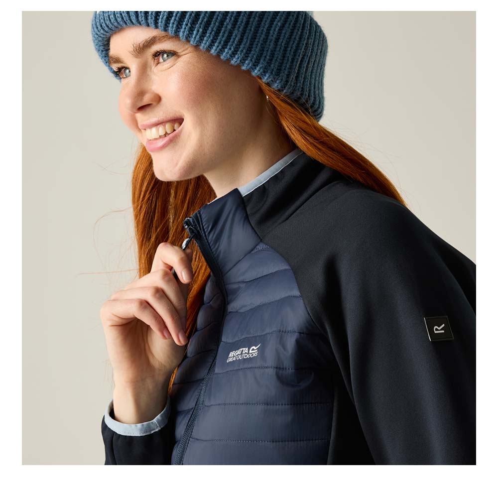 REGATTA Clumber Hybrid Jacket Women – Hybridjacke isolierend, leicht