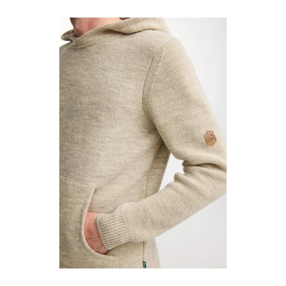 IVANHOE NLS Pentland Hood Men - Woll-Kapuzenpullover aus 100% ungefärbter Wolle