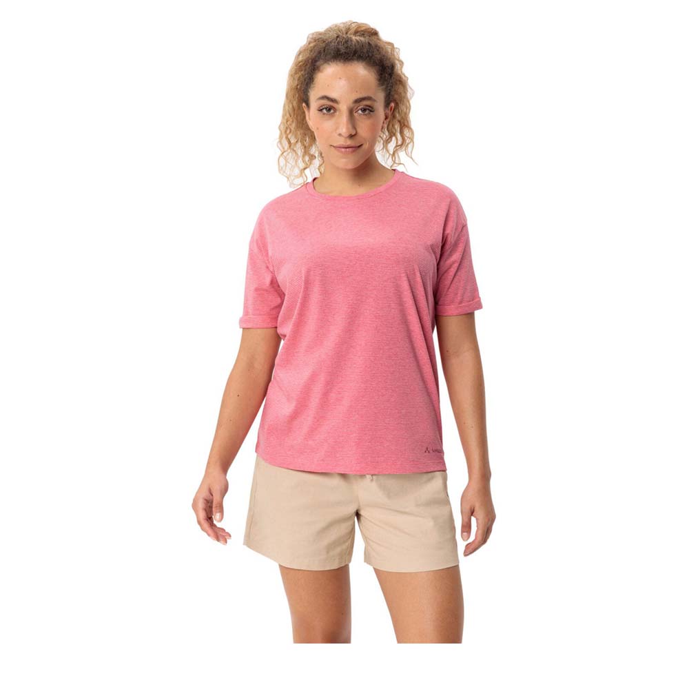 VAUDE Mineo Striped T-Shirt II Women - T-Shirt atmungsaktiv und pflegeleicht