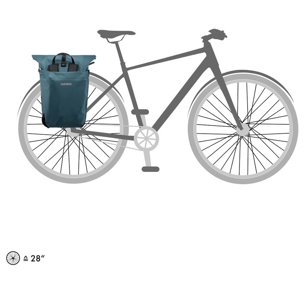 ORTLIEB Vario (QL2.1) - 2 in 1 Fahrradtasche - und Rucksack
