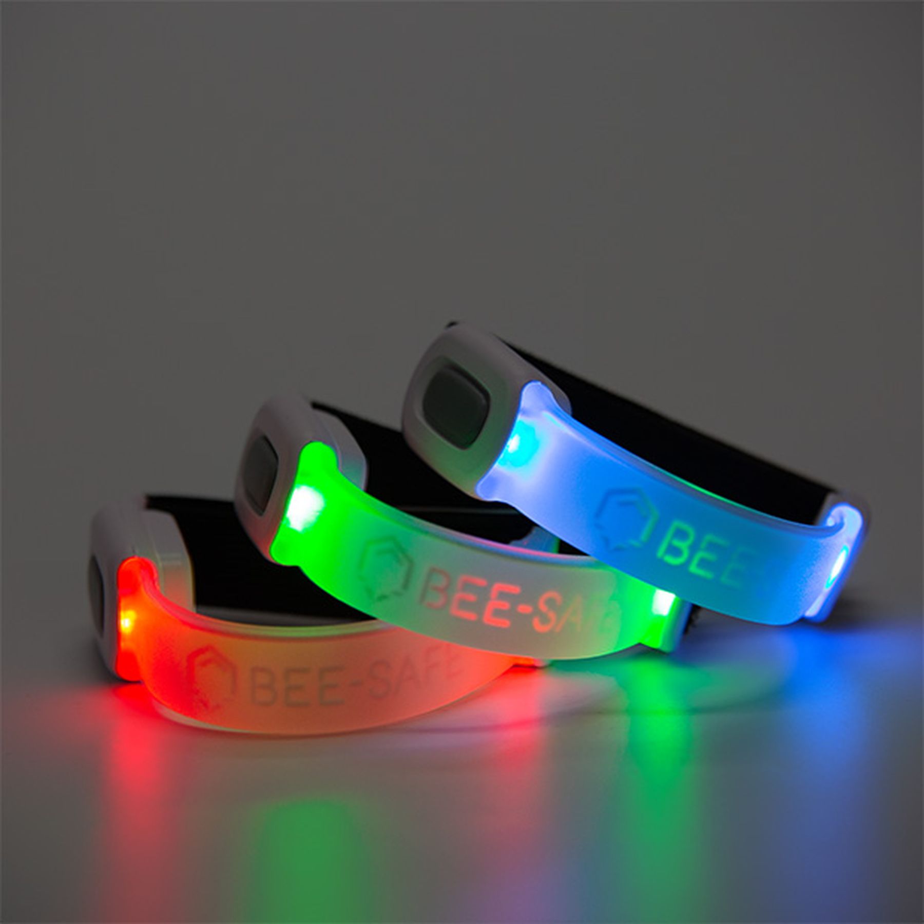 BEE-SAFE LED-Armband USB – Trio Color