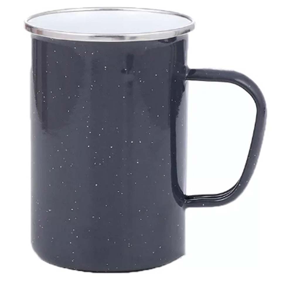 ORIGIN OUTDOORS Emaille Tasse 550 ml lang - Tasse