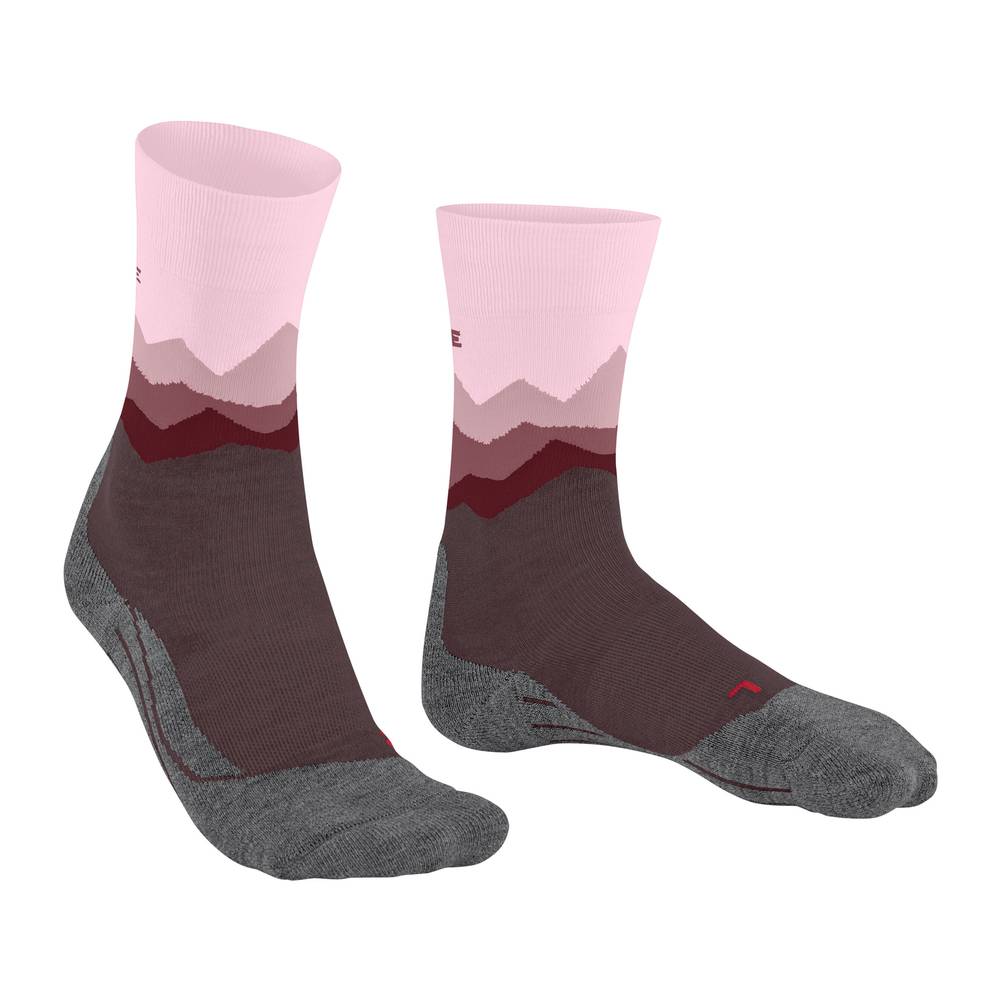 FALKE TK2 Explore "Crest" Women - Trekkingsocken feuchtigkeitsregulierend, schnelltrocknend