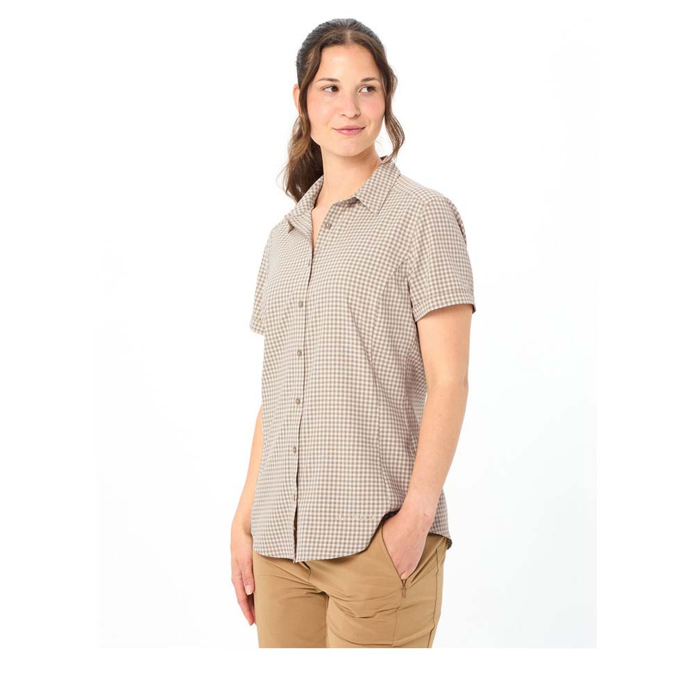 VAUDE Seiland Shirt III Women - Kurzarmbluse schnelltrocknend und pflegeleicht