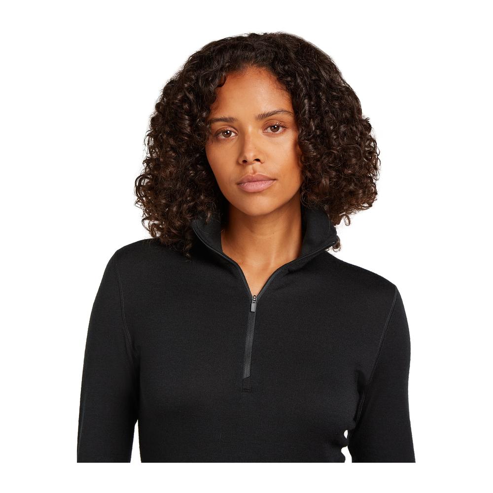 ICEBREAKER Merino 260 Tech Long Sleeve Half Zip Women - Langarmshirt thermoregulierend, geruchsabweisend