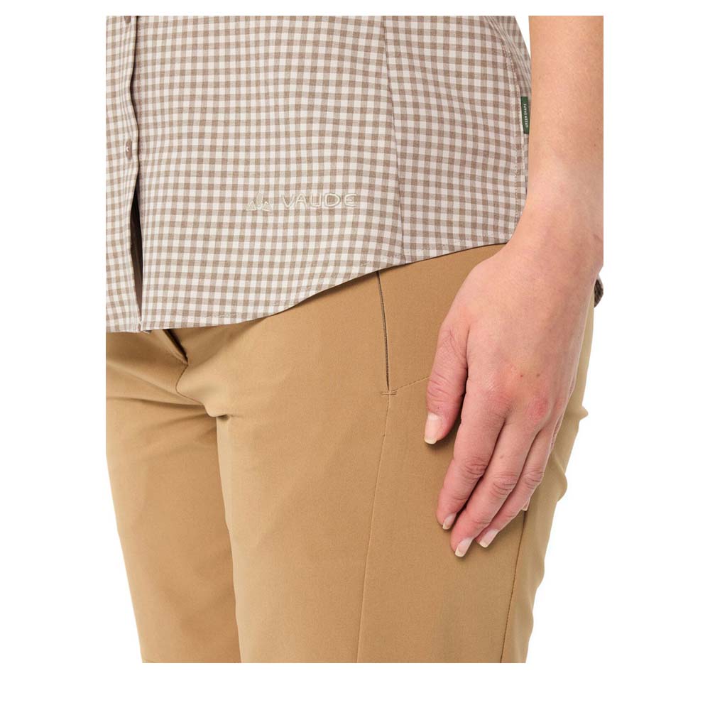 VAUDE Seiland Shirt III Women - Kurzarmbluse schnelltrocknend und pflegeleicht