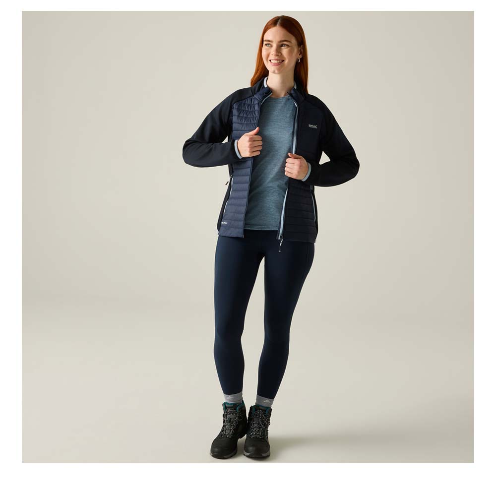 REGATTA Clumber Hybrid Jacket Women – Hybridjacke isolierend, leicht